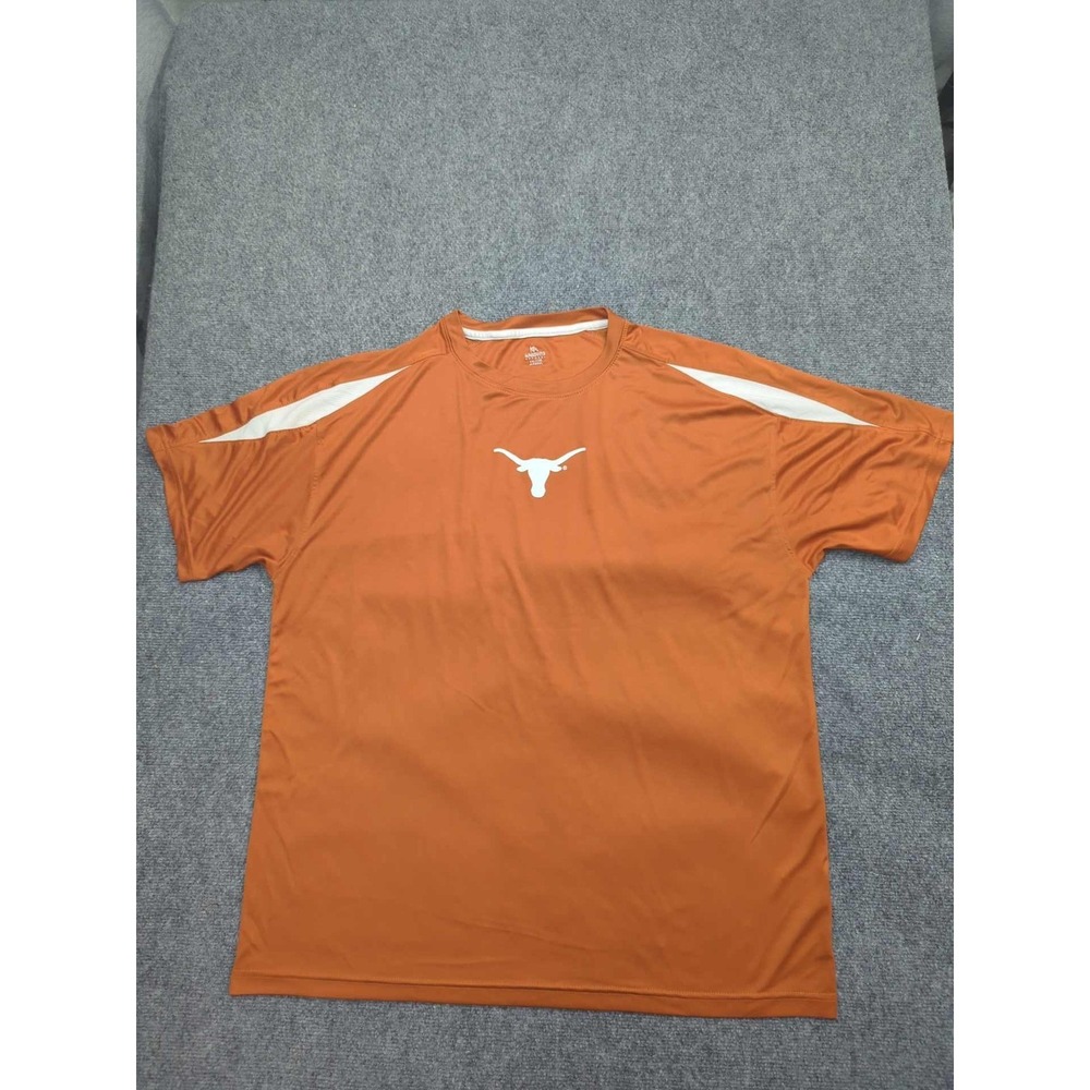 KNIGHTS APPAREL Texas Longhorns T-Shirt Men's 2XL Burnt Orange NCAA Fan Tee